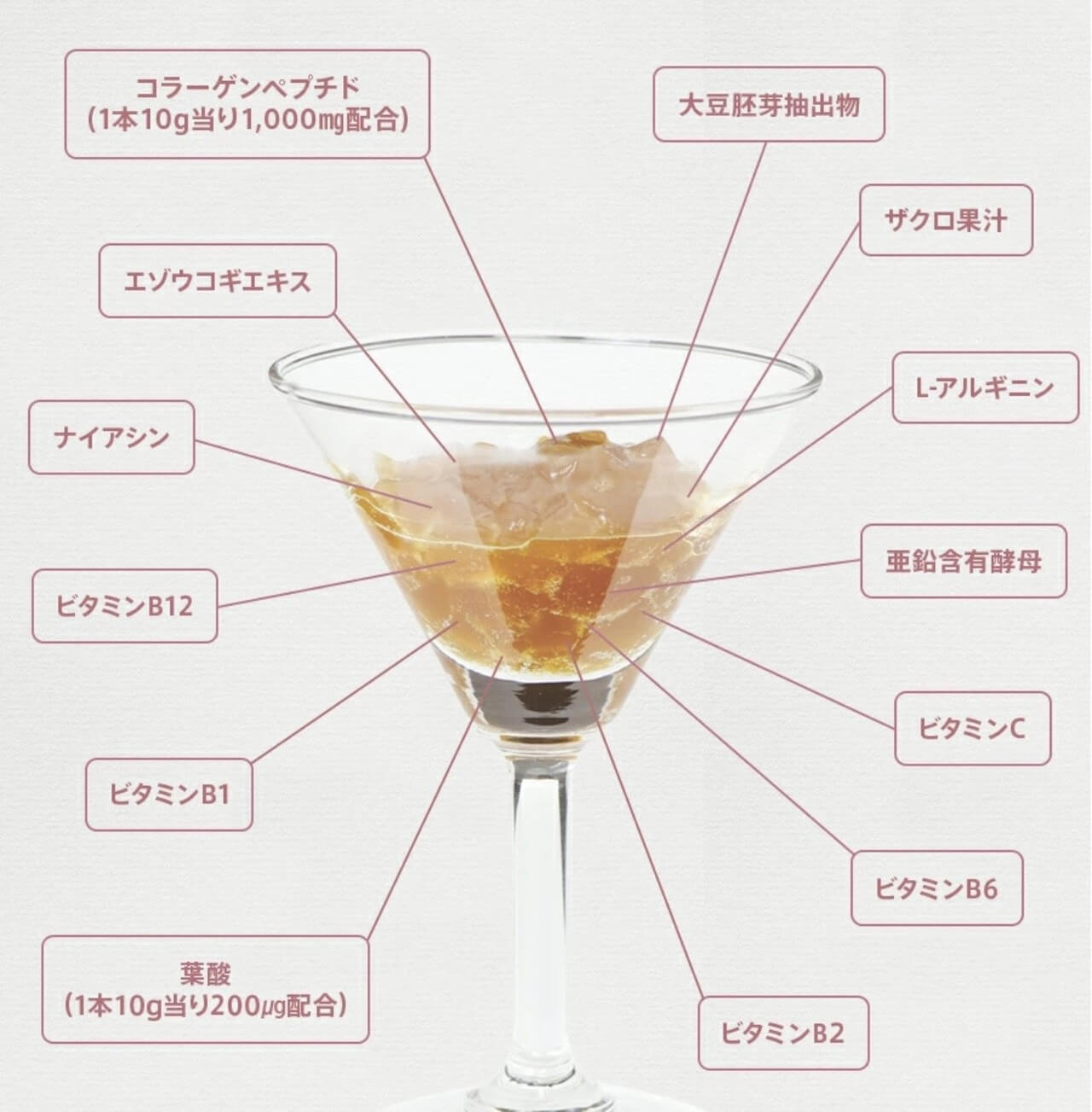 ツバメの巣ゼリーに含まれる主な配合成分の特徴
